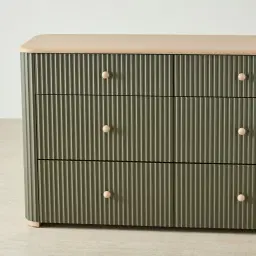 Harper Sage Green Kids Dresser