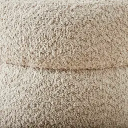 Pixie Mid Beige Kids Play Stool in Light Brown Ash Base