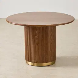 San Pierre Kids Toffee Brown Ash Veneer Play Table