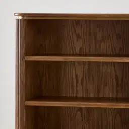 San Pierre Kids Toffee Brown Ash Veneer Bookshelf