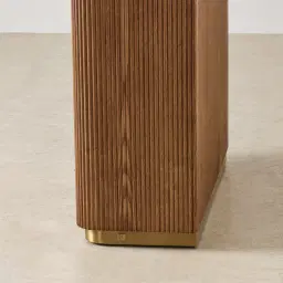 San Pierre Kids Toffee Brown Ash Veneer Bookshelf