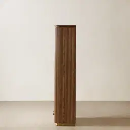 San Pierre Kids Toffee Brown Ash Veneer Bookshelf