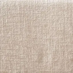 Riviera III Powder White Chenille Fabric Sofa - Right Seat