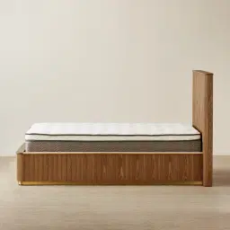 San Pierre Toffee Brown Ash Veneer Double Bed