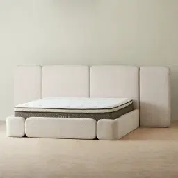 Arcadia Warm Ivory Queen Bed