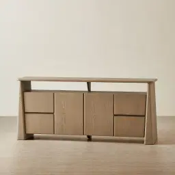 Dunstan Medium Brown Veneer Sideboard