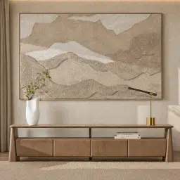 Dunstan Medium Brown Veneer Entertainment Unit