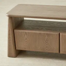 Dunstan Medium Brown Veneer Entertainment Unit