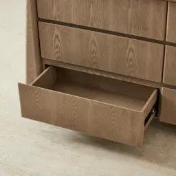 Dunstan Medium Brown Veneer Dresser