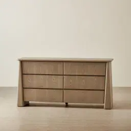 Dunstan Medium Brown Veneer Dresser