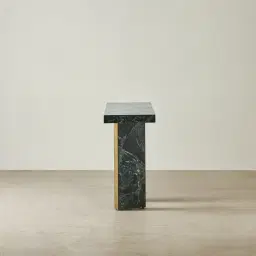 Luna Matte Emerald Sintered Stone Console Table