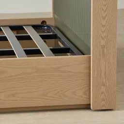 Harper Sage Green Kids King Single Bed