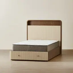 Harper Beige Kids King Single Bed