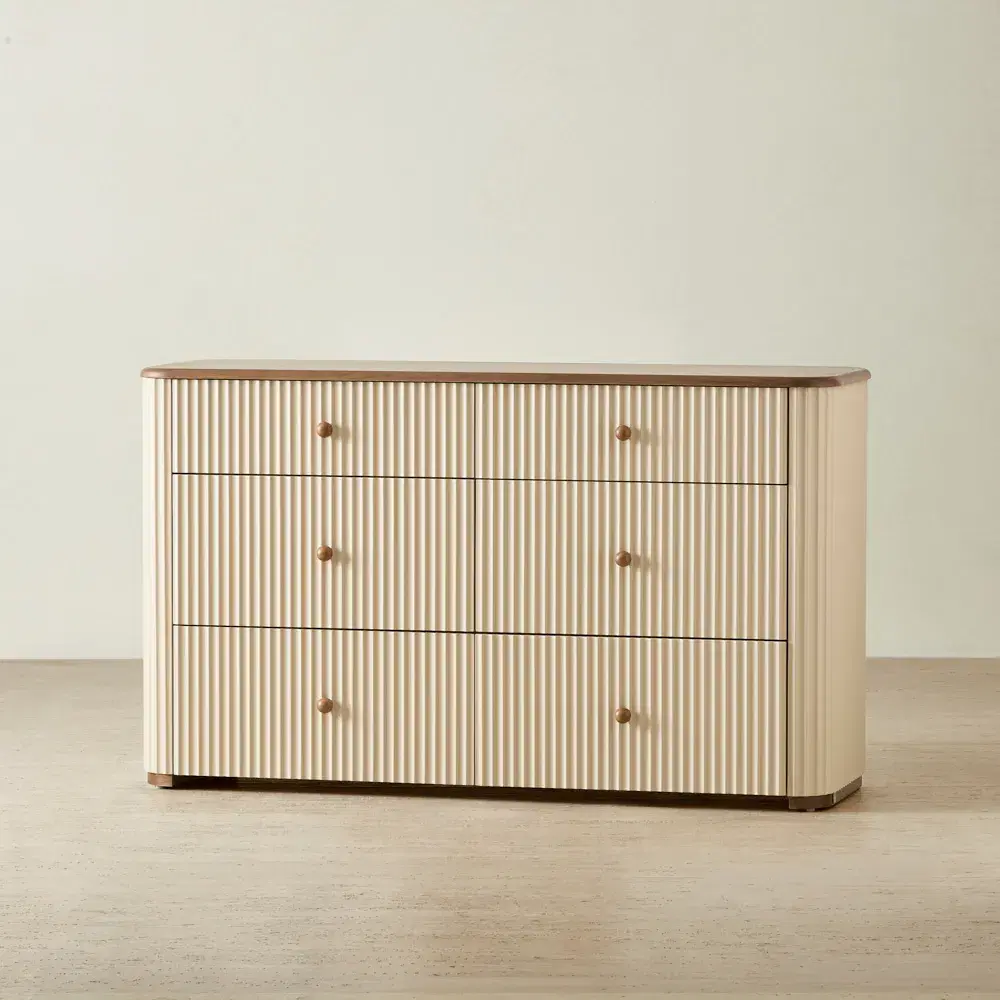 Harper Beige Kids Dresser