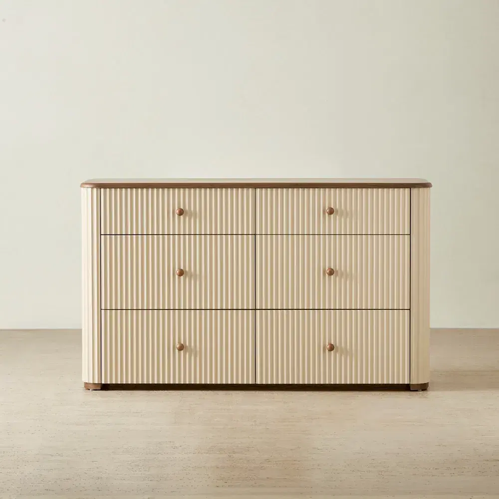Harper Beige Kids Dresser