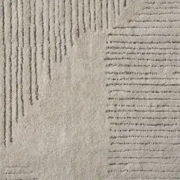 Estonia Ivory Beige Floor Rug - Medium 200cm x 300cm