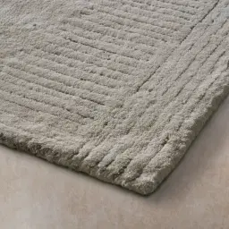 Estonia Ivory Beige Floor Rug - Medium 200cm x 300cm