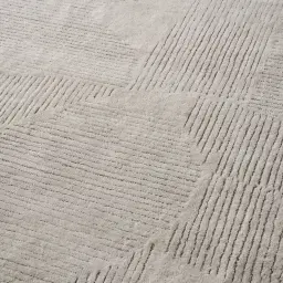 Estonia Ivory Beige Floor Rug - Large 250cm x 350cm