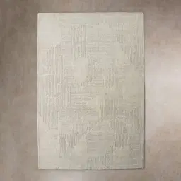 Estonia Ivory Beige Floor Rug - Large 250cm x 350cm