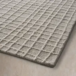 Hobson Cream Floor Rug - Medium 200cm x 300cm