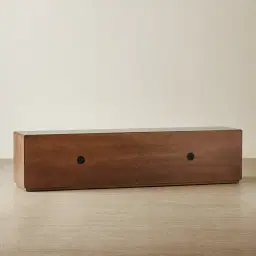 Costanza Mocha Walnut Brown Wooden Entertainment Unit