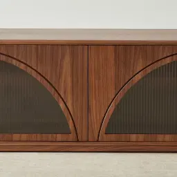 Costanza Mocha Walnut Brown Wooden Entertainment Unit