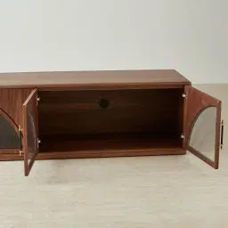 Costanza Mocha Walnut Brown Wooden Entertainment Unit