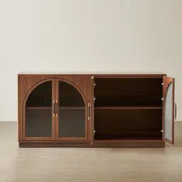 Costanza Mocha Walnut Brown Wooden Sideboard