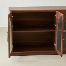 Costanza Mocha Walnut Brown Wooden Sideboard