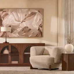 Costanza Mocha Walnut Brown Wooden Sideboard