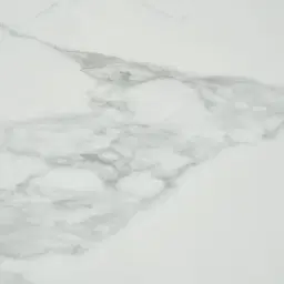 Thames Statuario White Sintered Stone Dining Table