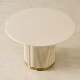 San Pierre Kids Beige Painted Wooden Play Table