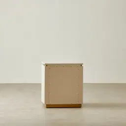 San Piere Kids Beige Painted Wooden Bedside Table