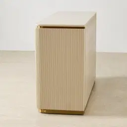 San Pierre Kids Beige Painted Wooden Dresser