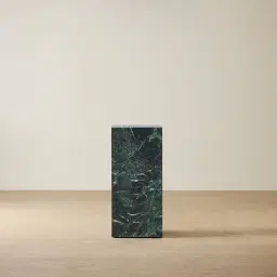 Santorini Matte Emerald Sintered Stone Medium Plinth 30x30x65cm