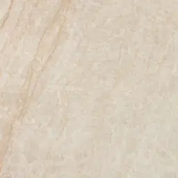 Whimsy Walnut Brown Single Legged Console Table - Taj Mahal Sintered Stone Top