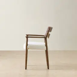 Gloria Fusion Grey Fabric Dining Chair - Smoky Ash Legs