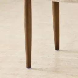 Gloria Fusion Grey Fabric Dining Chair - Smoky Ash Legs