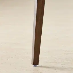 Ballina Glacier Grey Vegan Leather Dining Chair - Smoky Ash Legs