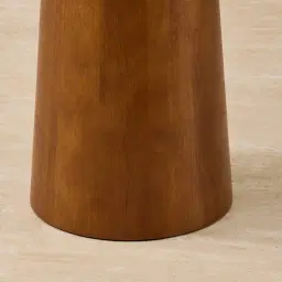 Margo Cocoa Brown Wooden Floor Lamp