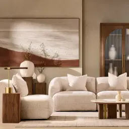 Trento Amber Brown Ash Veneer High Plinth