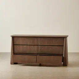 Dunstan Amber Brown Veneer Dresser