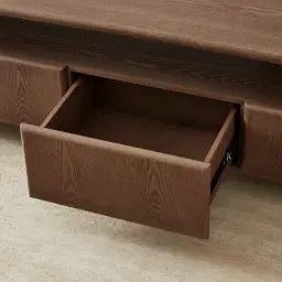 Dunstan Amber Brown Veneer Entertainment Unit