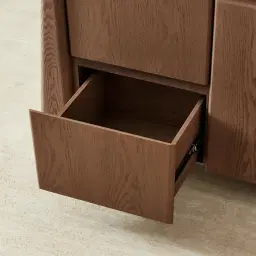 Dunstan Amber Brown Veneer Sideboard