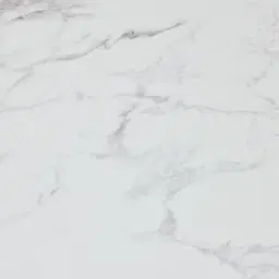 Dunstan Smoky Walnut Veneer Coffee Table with Statuario White Sintered Stone Top