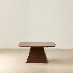 Dunstan Smoky Walnut Veneer High Coffee Table