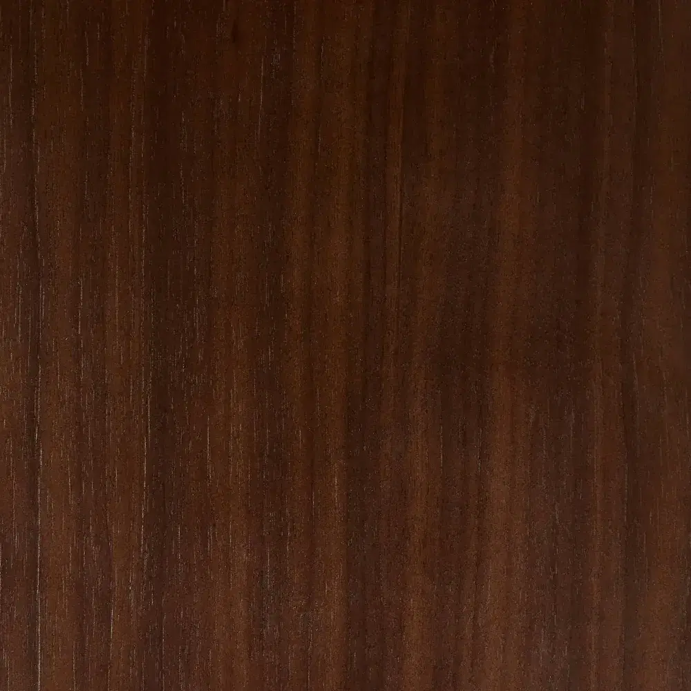 Dunstan Smoky Walnut Veneer Side Table with Statuario White Sintered Stone Top