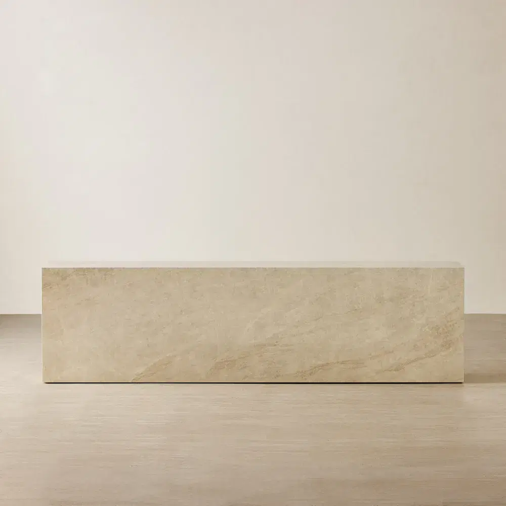 Port Lucienne Taj Mahal Sintered Stone Horizontal Plinth 