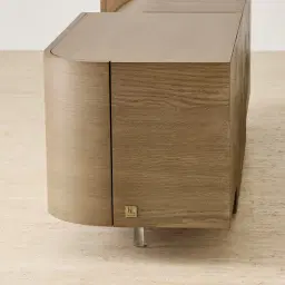 Jamil Ash Oak Veneer Entertainment Unit