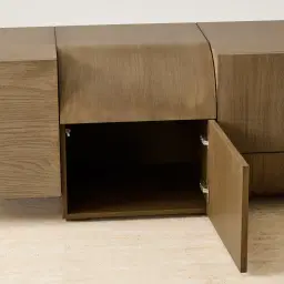 Jamil Ash Oak Veneer Entertainment Unit